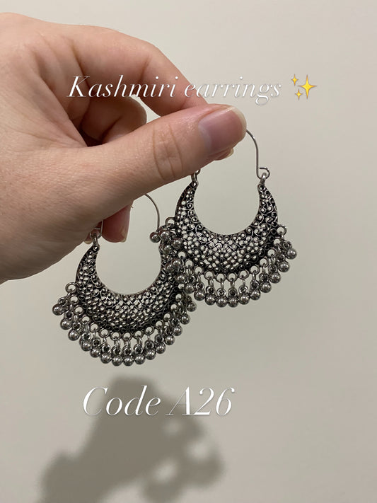 Kashmiri earrings A26