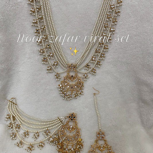 Noor zafar set ( without tikka)B38